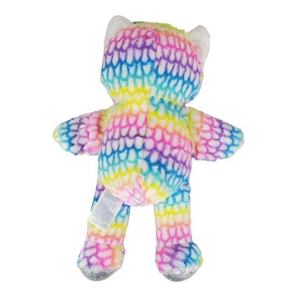 Build A Bear Spotted Owl Plush Tie Dye Bird Pastel Rainbow Colorful BABW 17" - Picture 6 of 12